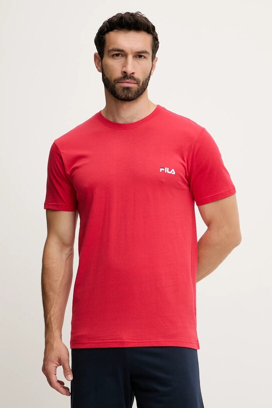 Fila pijamale de bumbac FPS1194 rosu SS25