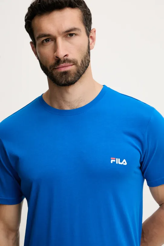 Bavlnené pyžamo Fila FPS1194 fialová
