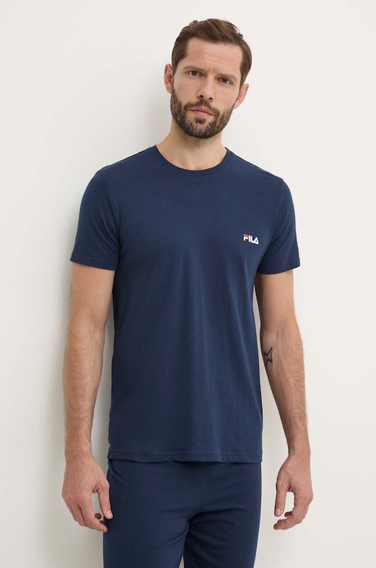 Îmbrăcăminte Fila set de pijama de bumbac FPS1194 bleumarin