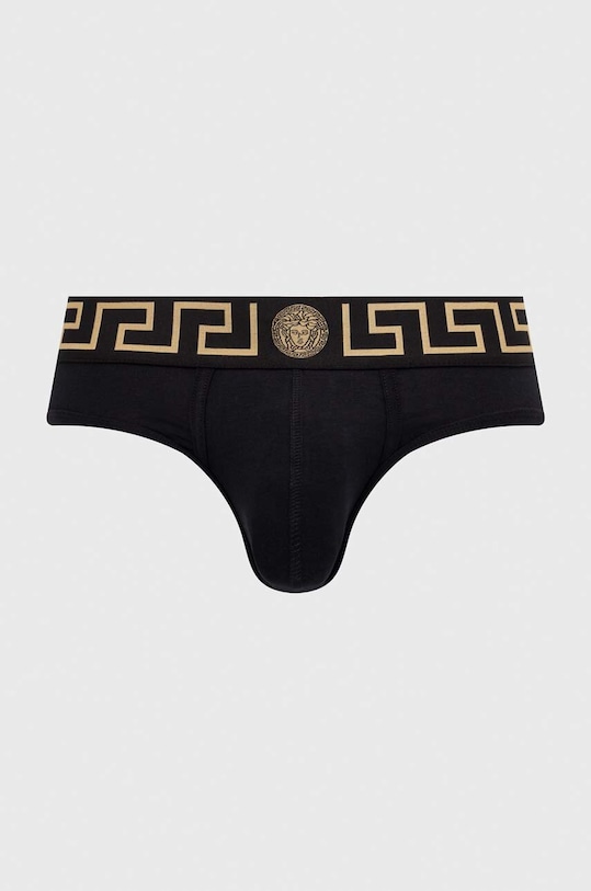 Σλιπ Versace 2-pack AU10180.1A10011 μαύρο AA00