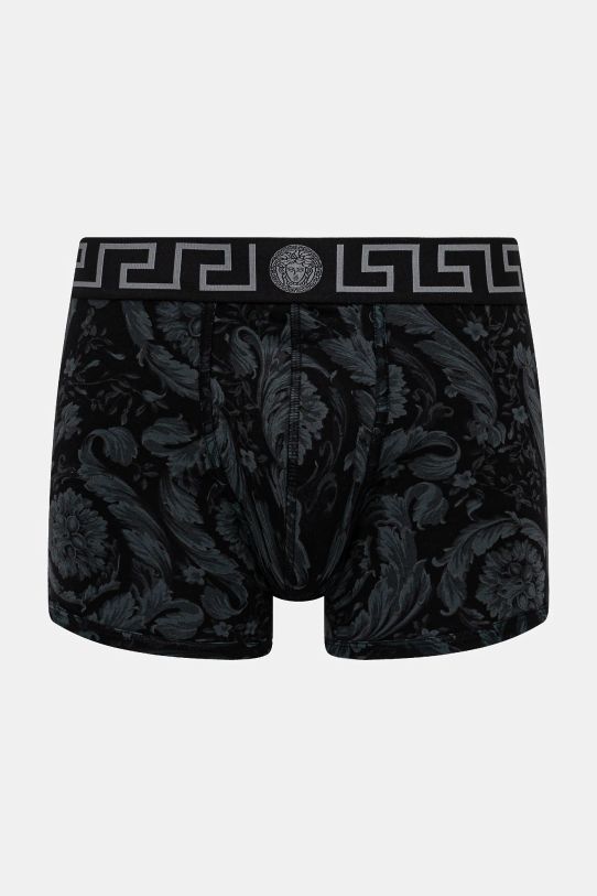 Boxerky Versace pletenina černá 1001384.1A11188