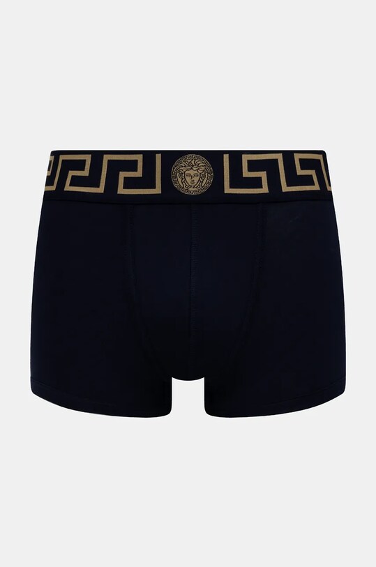 Боксери Versace трикотаж темно-синій AU10026.1A10011