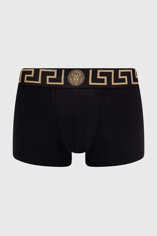 Боксеры Versace трикотаж чёрный AU10026.1A10011