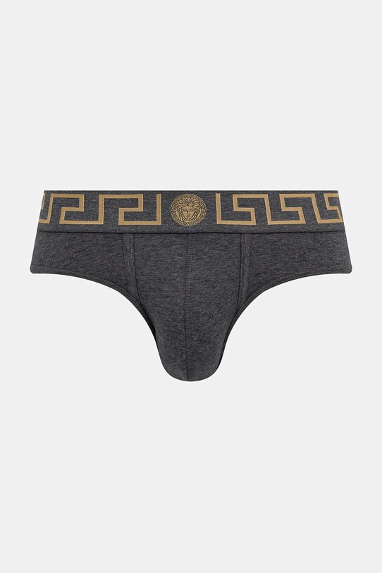 Слипы Versace трикотаж серый AU10027.1A10011