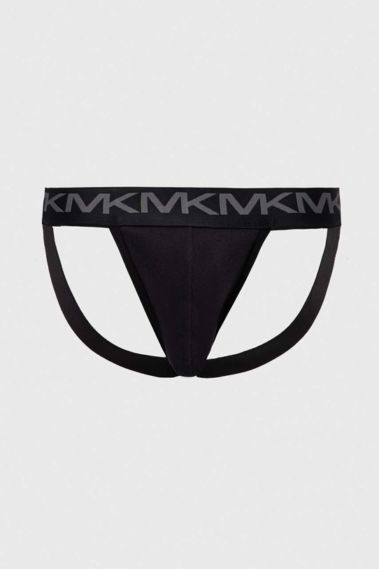 Michael Kors jockstrap 3-pack 6BR1J10033 negru AA00