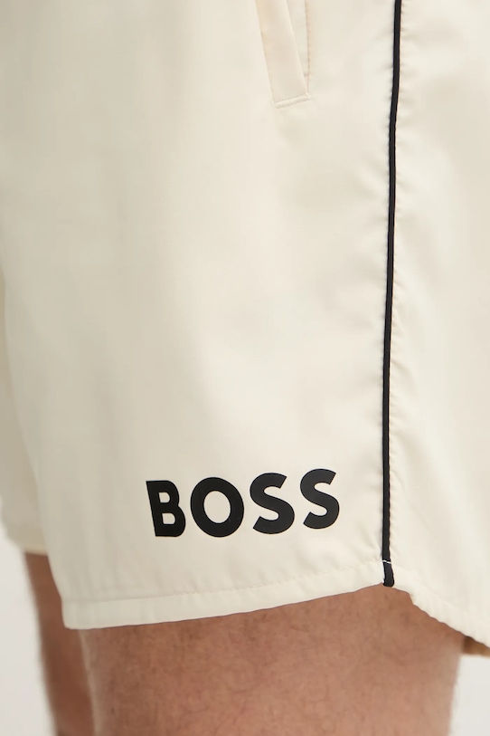 BOSS szorty kąpielowe Starfish beżowy 50514429