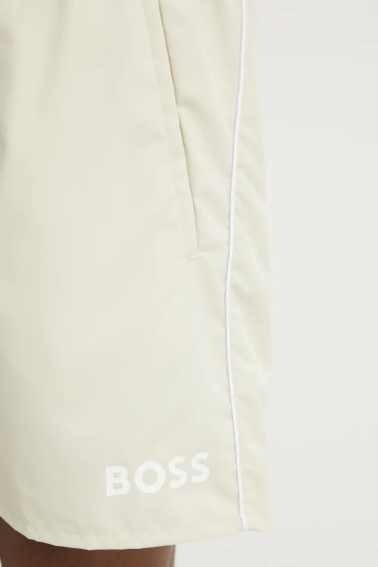 BOSS pantaloncini da bagno beige 50514429