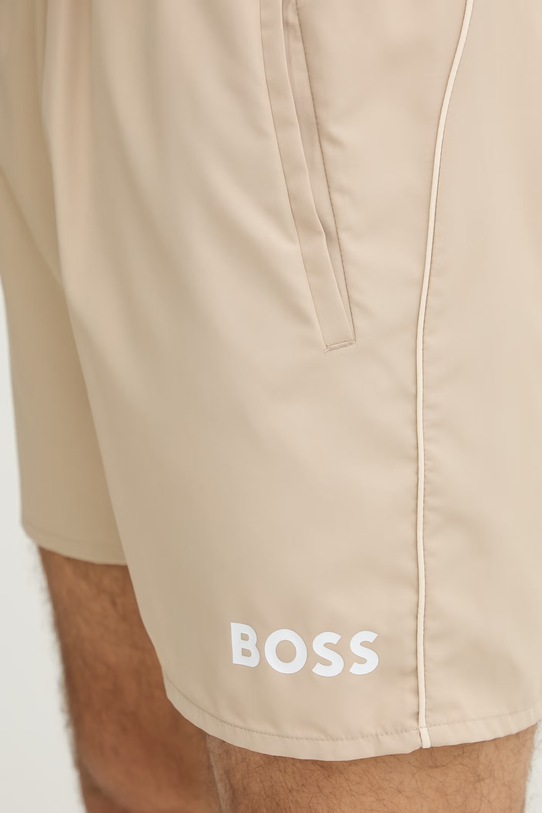 BOSS kopalne kratke hlače moške Starfish bež 50514429