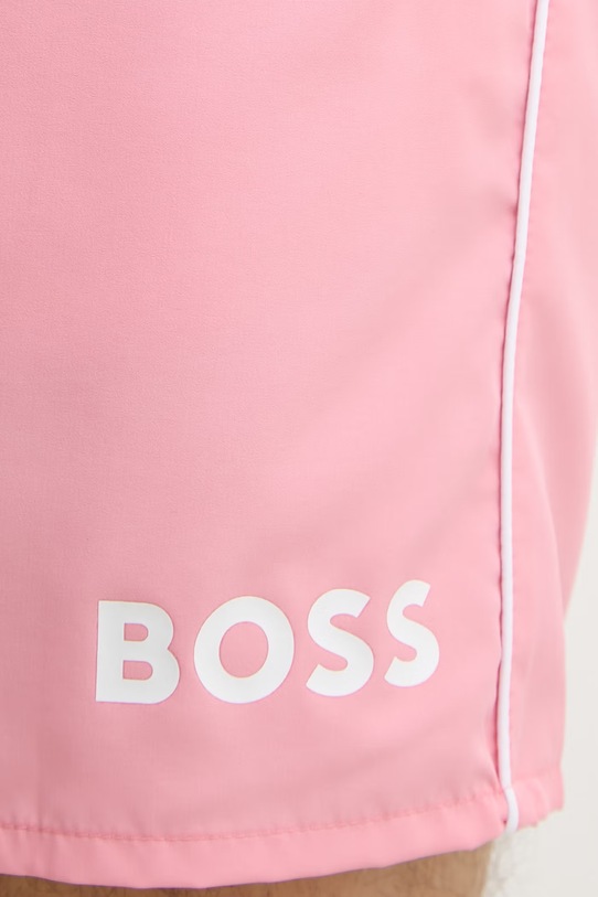 BOSS plavecké šortky pánske Starfish ružová 50514429
