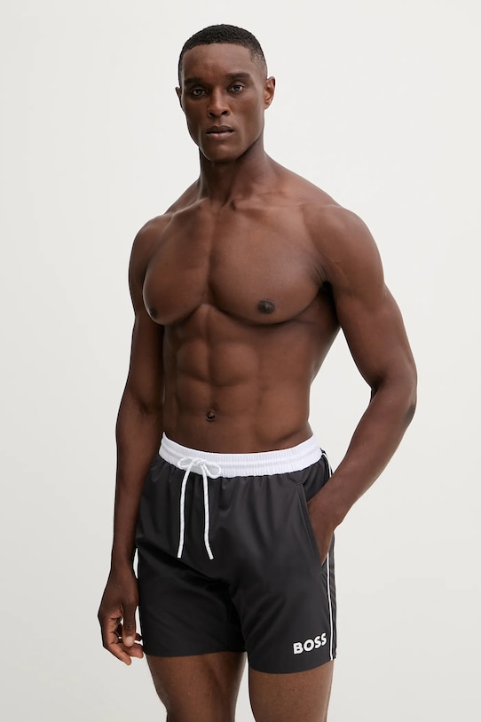 BOSS pantaloni scurți de baie gri 50514429