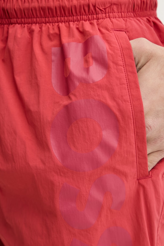 Plavkové šortky BOSS červená 50514502