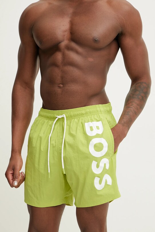 BOSS pantaloni scurti de baie verde 50514502