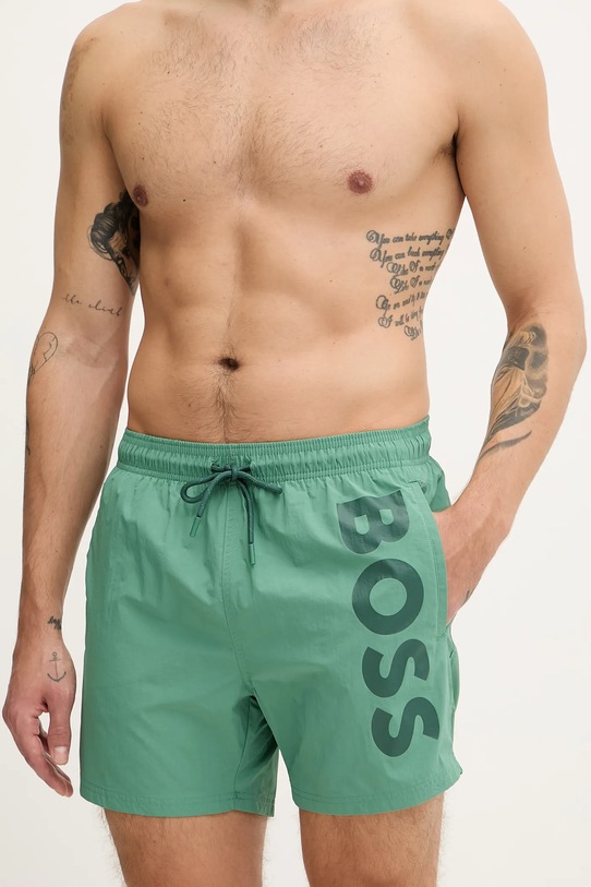 BOSS szorty kąpielowe 50514502 zielony AA00
