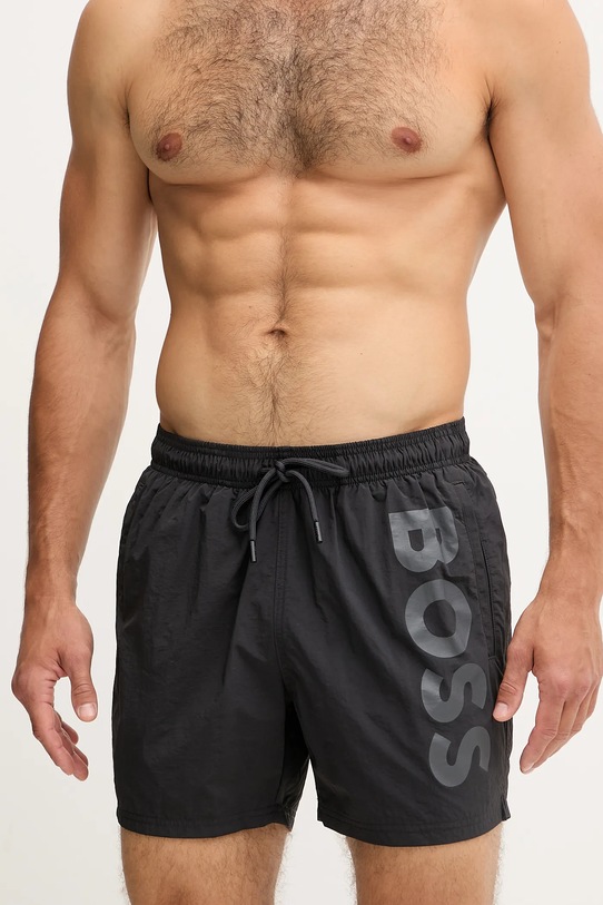 Kopalne kratke hlače BOSS siva 50514502