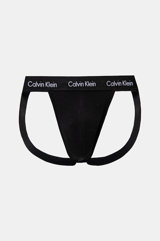 Odzież Calvin Klein Underwear jockstrap 3-pack 000NB3363A czarny