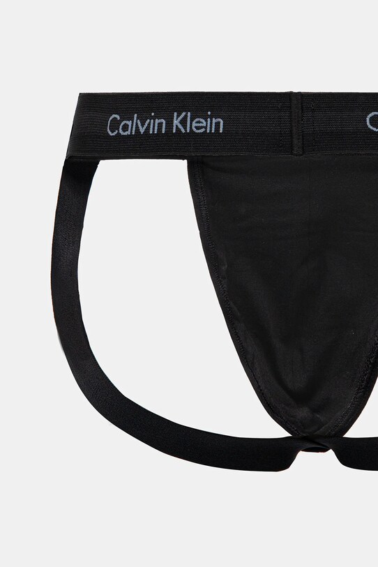 Calvin Klein Underwear jockstrap 3-pack negru 000NB3363A