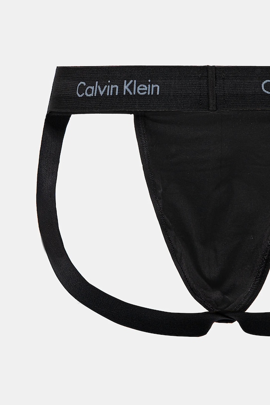 Calvin Klein Underwear jockstrap 3-pack czarny 000NB3363A