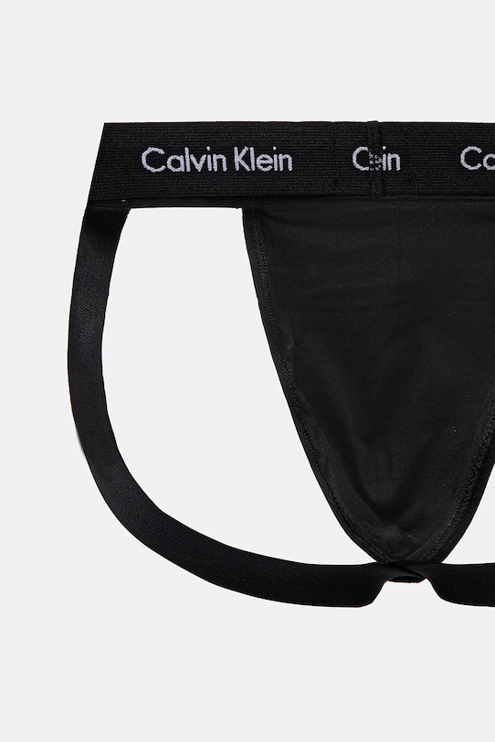 Calvin Klein Underwear jockstrap 3-pack 000NB3363A czarny