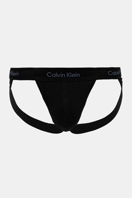 Calvin Klein Underwear jockstrap 3-pack czarny 000NB3363A