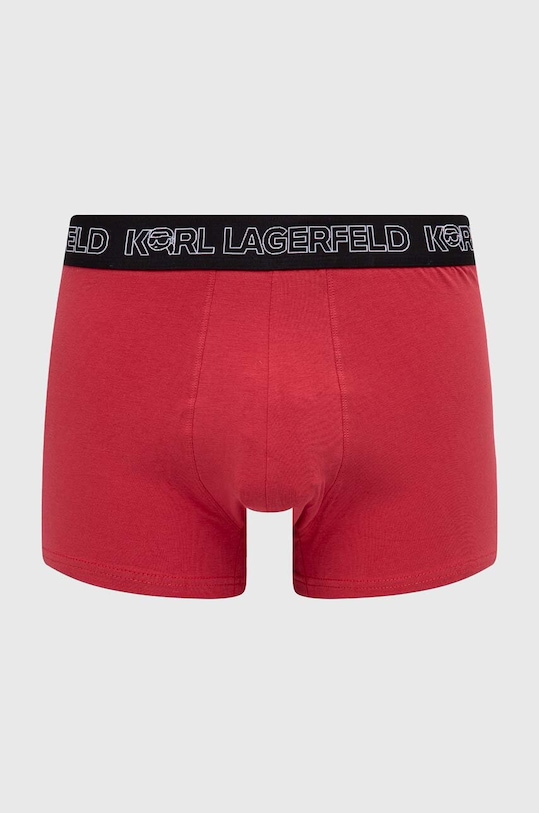 Karl Lagerfeld bokserki 3-pack 245M2104 czerwony AA00