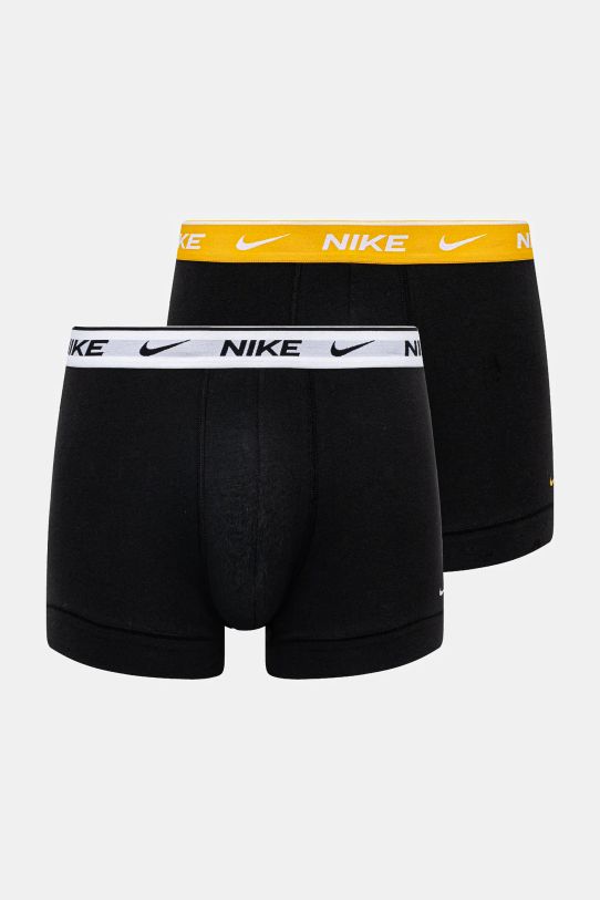 Nike bokserki 2-pack bawełna czarny 0000KE1085