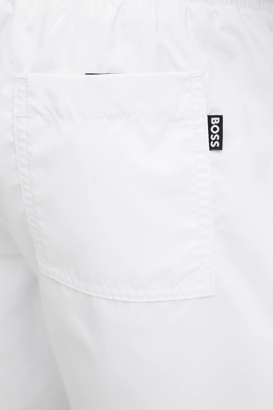 Plavkové šortky BOSS Dolphin bílá 50508963