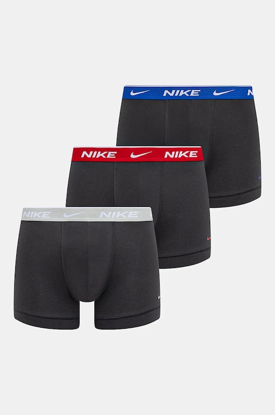 Боксери Nike 3-pack візерунок сірий 0000KE1008.