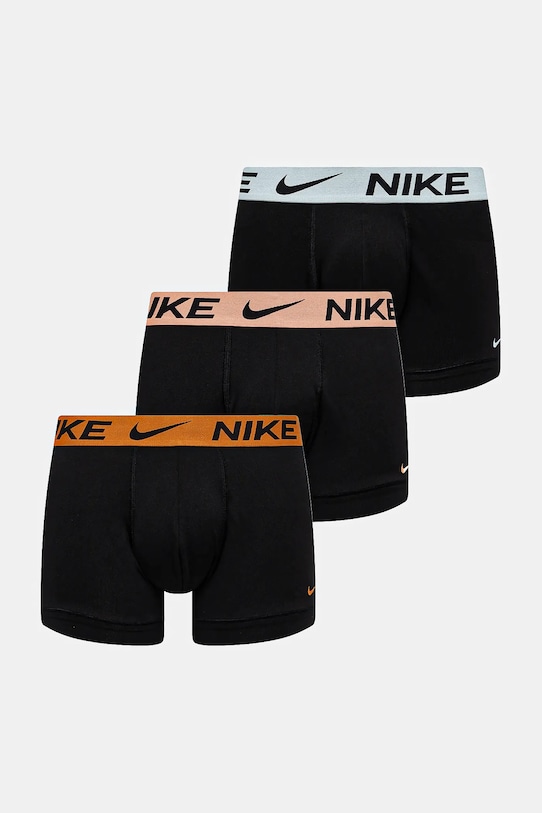 Boxerky Nike 3-pack pletenina černá 0000KE1156.