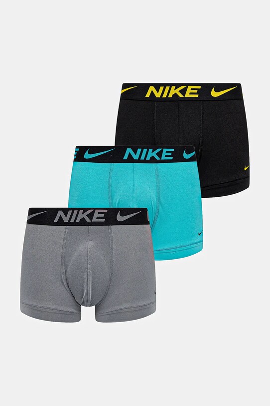 Боксеры Nike 3 шт трикотаж чёрный 0000KE1156.