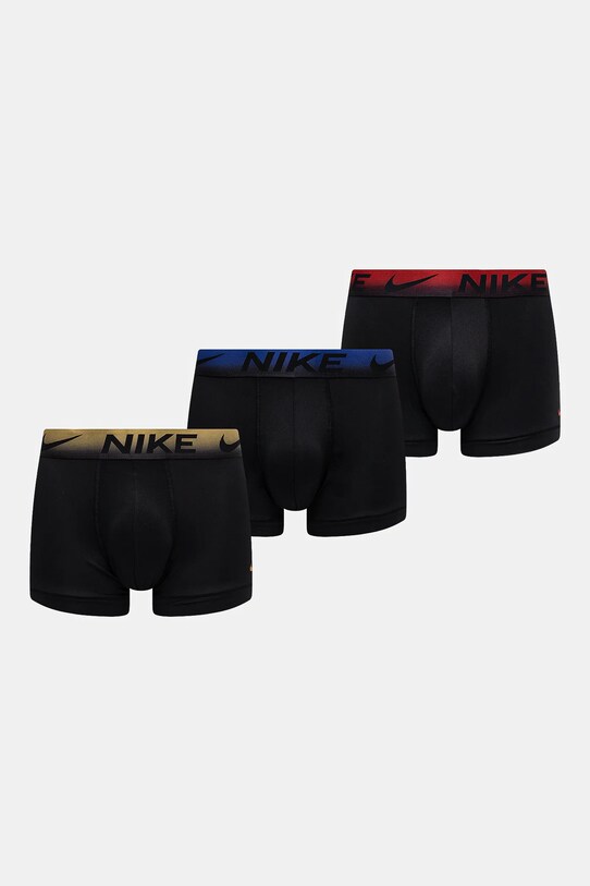 Боксеры Nike 3 шт трикотаж чёрный 0000KE1156.