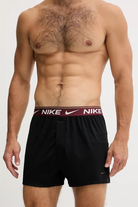 Oblečení Boxerky Nike 3-pack 0000KE1262 černá