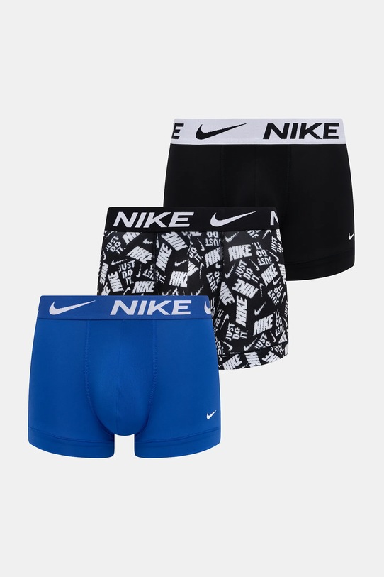 Nike bokserki 3-pack wzorzyste czarny 000PKE1156