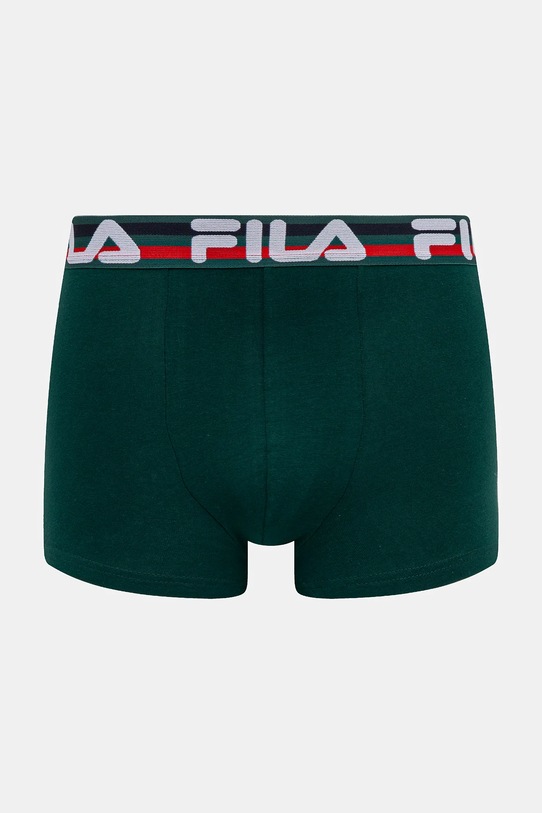 Bokserice Fila pletivo zelena FU5280