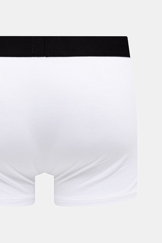 BOSS boxerky pánske bavlnené s elastanom Trunk 3P BOSS ONE 3-pack 50544263 biela