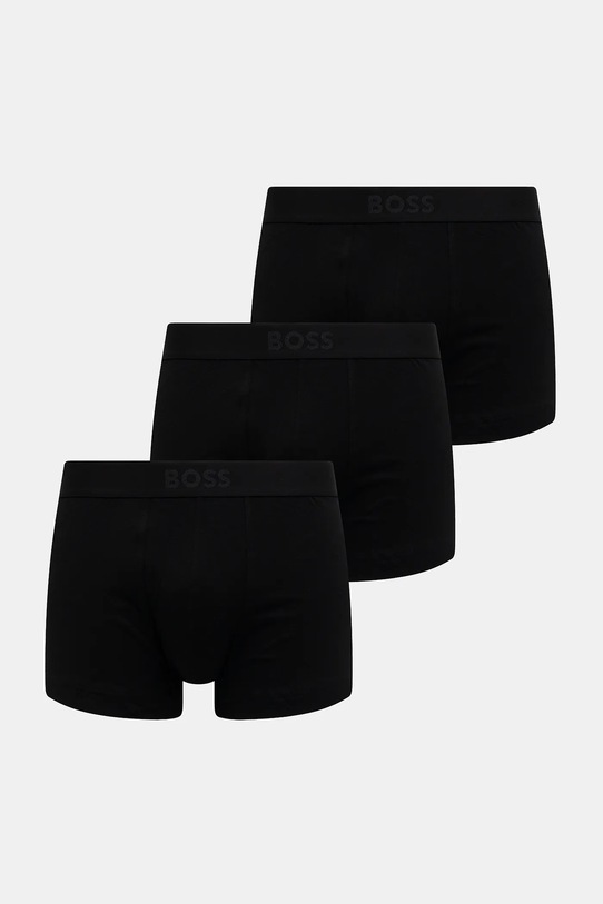 BOSS bokserki 3-pack bawełna czarny 50544263
