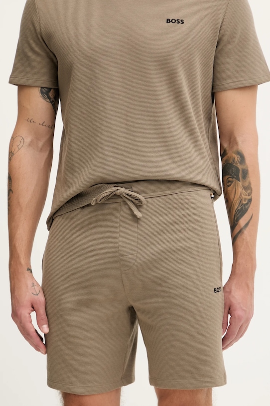 BOSS szorty lounge zielony 50535884