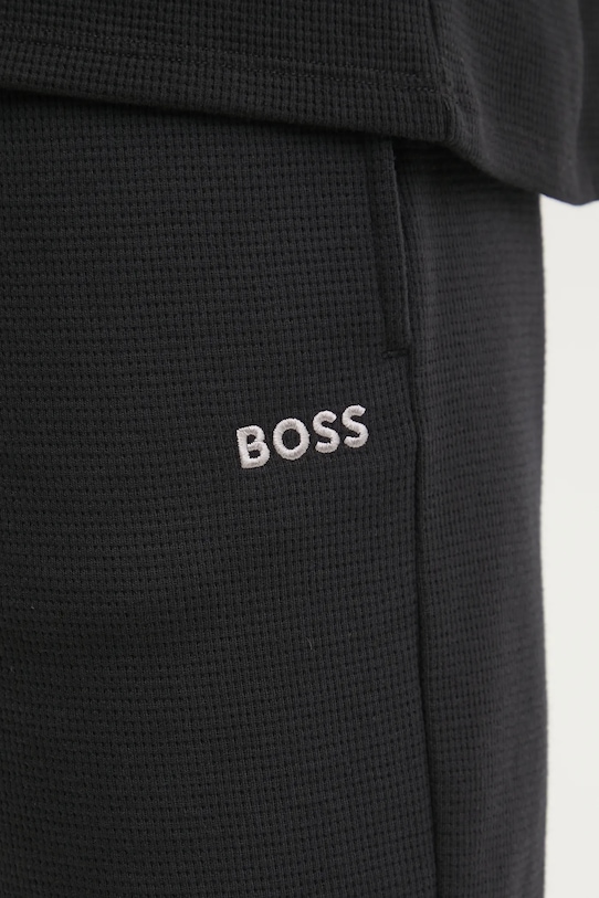 BOSS pantaloni scurți de lounge negru 50535884