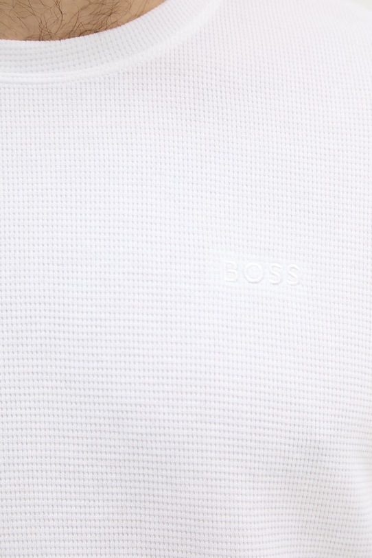 BOSS lounge tričko pánske Waffle T-Shirt 50535891 biela