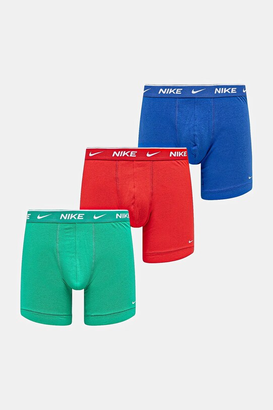 Nike bokserki 3-pack bawełna czerwony 0000KE1007.