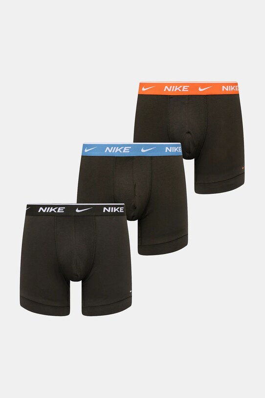 Nike boxeralsó 3 db sima zöld 0000KE1007.
