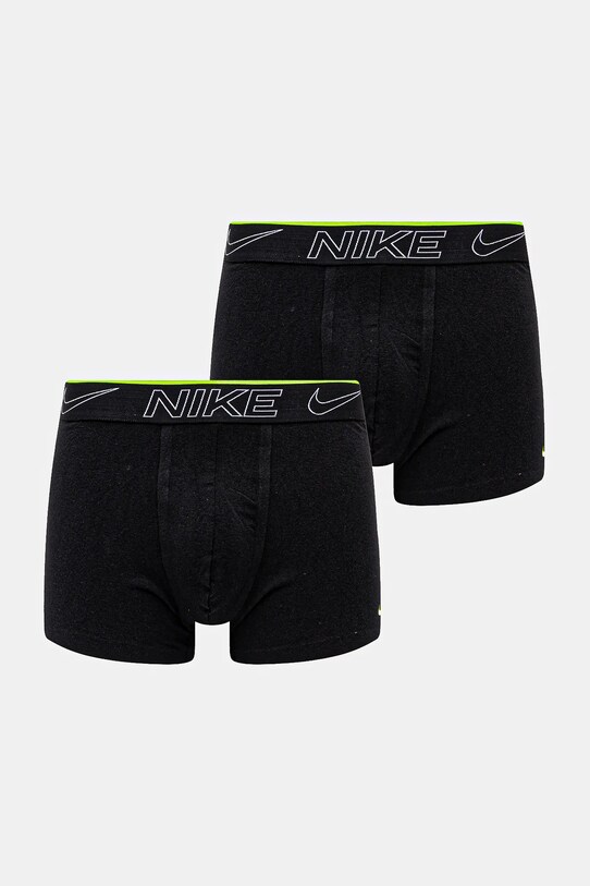 Boxerky Nike 2-pak bavlna čierna 0000KE1268
