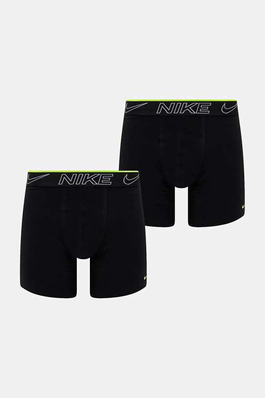 Boxerky Nike 2-pak bavlna čierna 0000KE1269