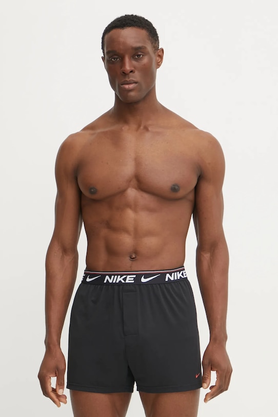 Odzież Nike bokserki 3-pack 000PKE1262 czarny