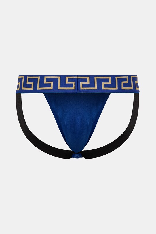 Трусы джоки (jockstrap) Versace AUU01017.1A10011 голубой AA00