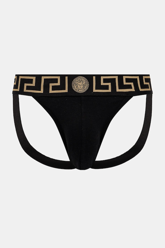 Versace jockstrap slipuri negru AUU01017.1A10011