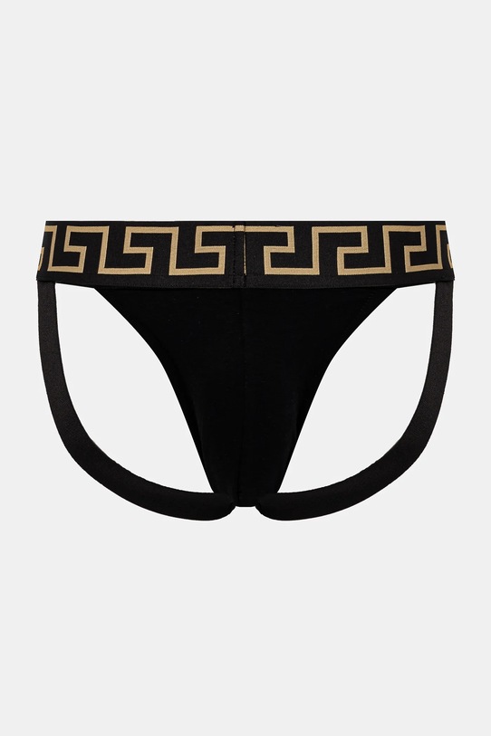 Versace jockstrap AUU01017.1A10011 negru AA00