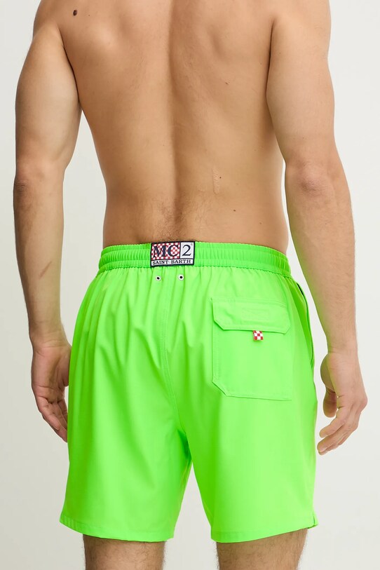 Îmbrăcăminte MC2 Saint Barth pantaloni scurți de baie COM0007 verde