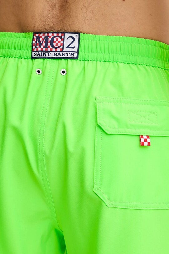 MC2 Saint Barth pantaloni scurți de baie verde COM0007