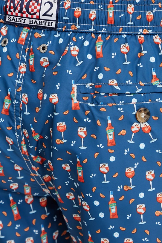 Kratke hlače za kupanje MC2 Saint Barth mornarsko plava LIG0003.02709H