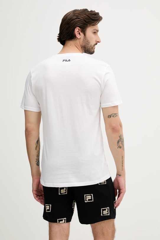 Fila pijamale de bumbac alb FPS1221